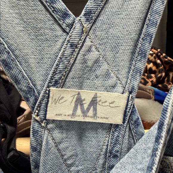 We The Free Blue Denim Jumpsuit - Picture 3 of 5